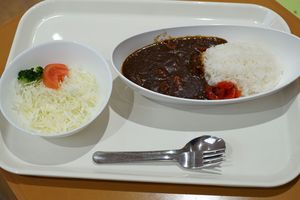 代表カレー（サラダセット付）600円