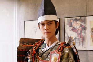 今年の”義経公”、奥野壮さん（19歳）。格好良いぜ！