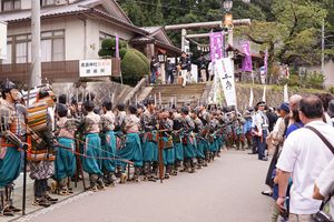 いよいよ行列の準備が…。