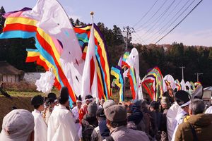 列が離れすぎないよう、途中「調整」の時間が設けられる。