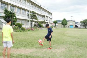 これがまたボールが良く繋がるんだ。