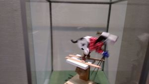 体も首もストックも動く動く。