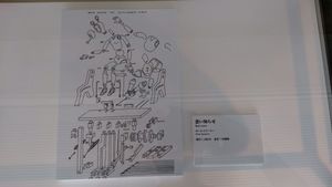人形部分の設計（分解）図。