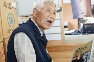 お元気なお父さん。昔の記憶も明確。