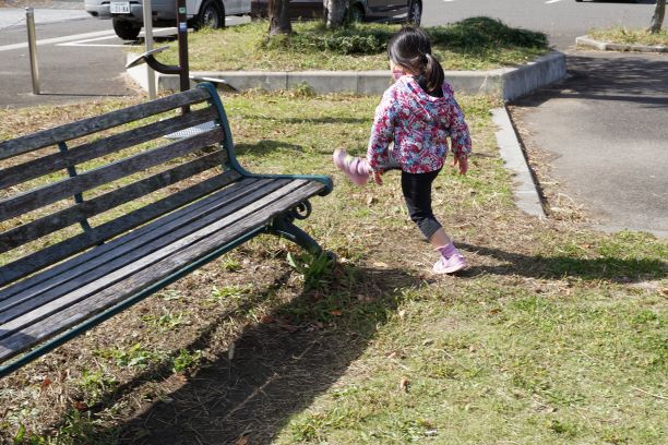 子どもあるある。自由に動き始めましたよ～。