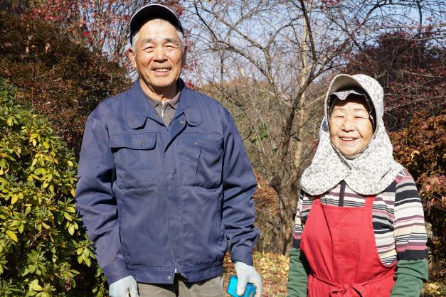 これからもお元気で、素敵な公園を整備してください。