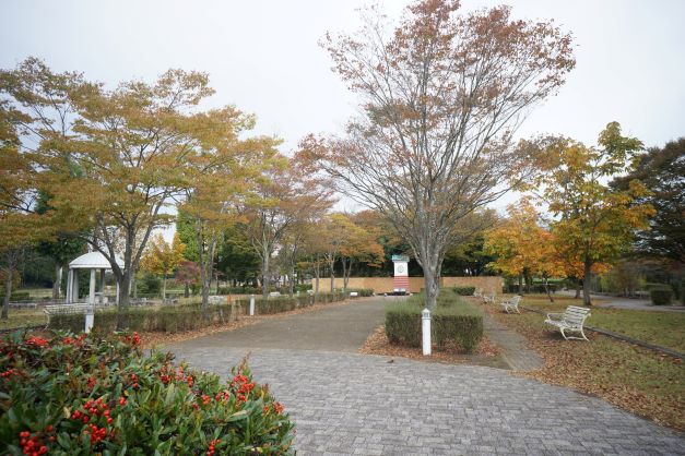 時計にばかり目がいっていたが、公園としても美しくデザインされている。