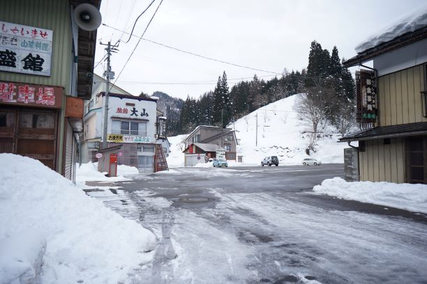 雪の時期は訪れる人も減る。