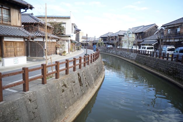 香取市佐原は、水運で栄えた町。