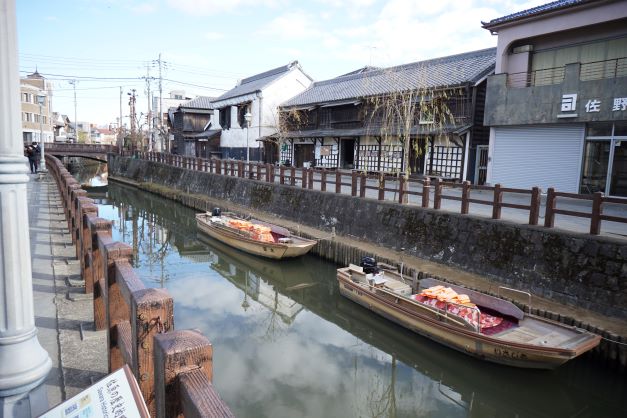 小野川と”小江戸”とも称される古き町並み…。