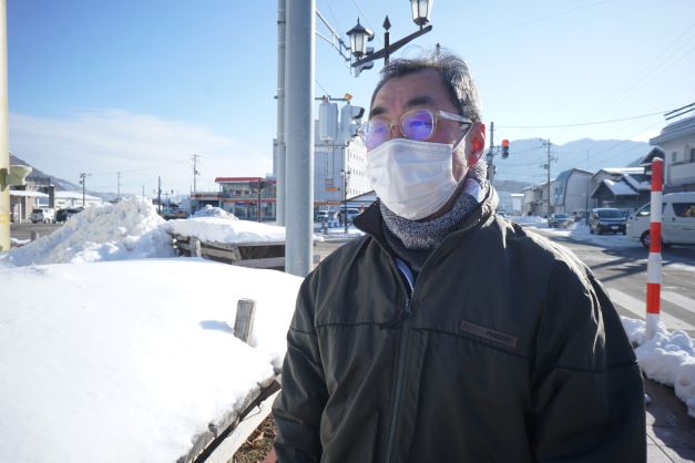 旧田島町で生まれ育った男性（実は私と同い年だった）。