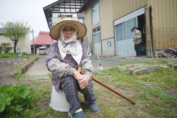 お母さんは、現役農家さん（90歳！）。