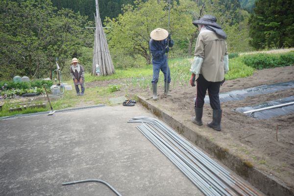 現役農家さんは、最後まで見送って下さった。