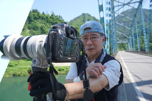 長年使っている“愛機”で撮影。