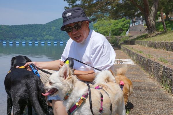 別の市町村から“散歩”へ。