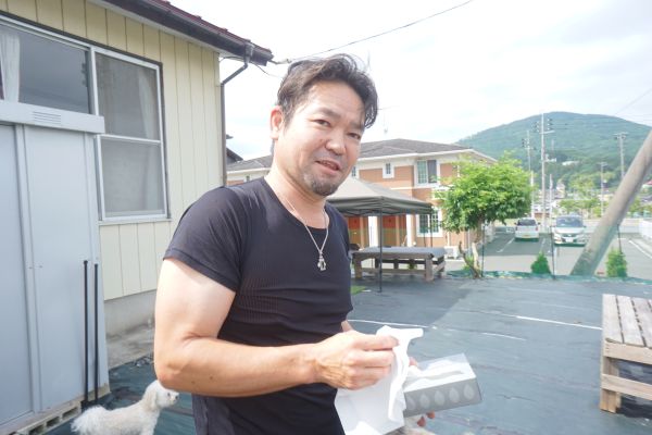 犬に癒される自分に気付いたという。