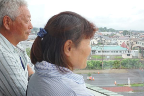 実は朝の会話で田んぼアートに来る事を決めたそう。