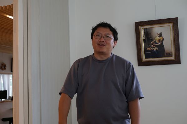 会長の息子さんは、幼稚園のイベントにいたそう。