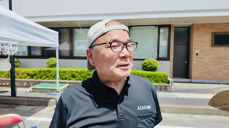 【写真】浅川町地域おこし協力隊／芳賀幹雄さん
