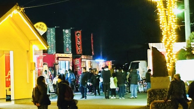 【写真】クリスマスマーケット（浅川町地域おこし協力隊・芳賀さん撮影）