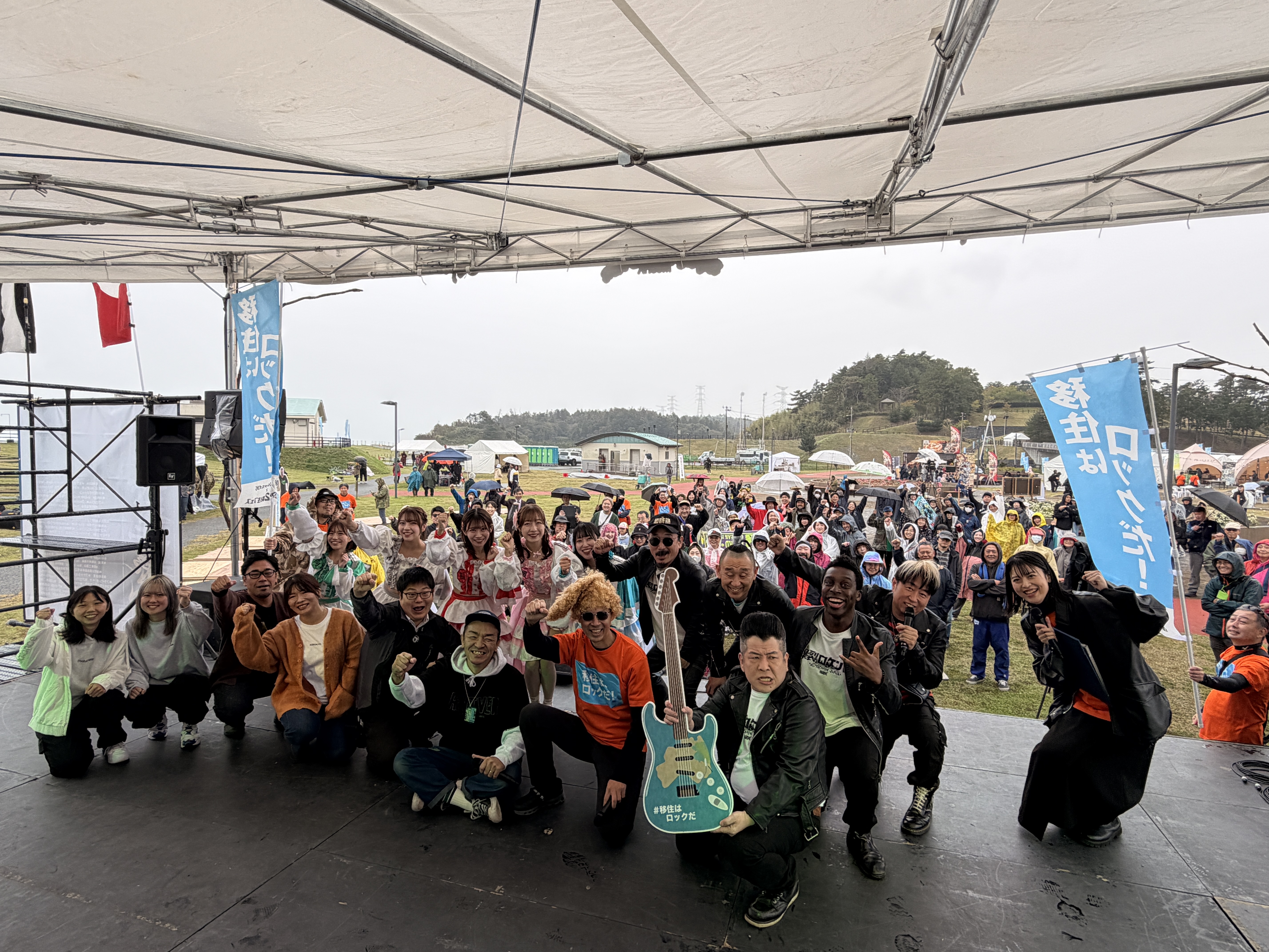 「おかえりなさい！」と「ただいま！」で始まるロックフェスが進化！「騎馬武者ロックフェス25×ふくしま12移住フェス」に密着！