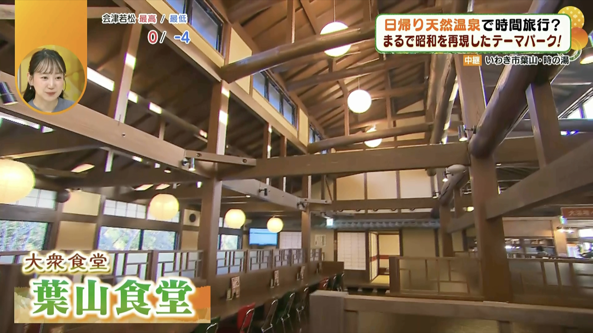 大衆食堂を演出