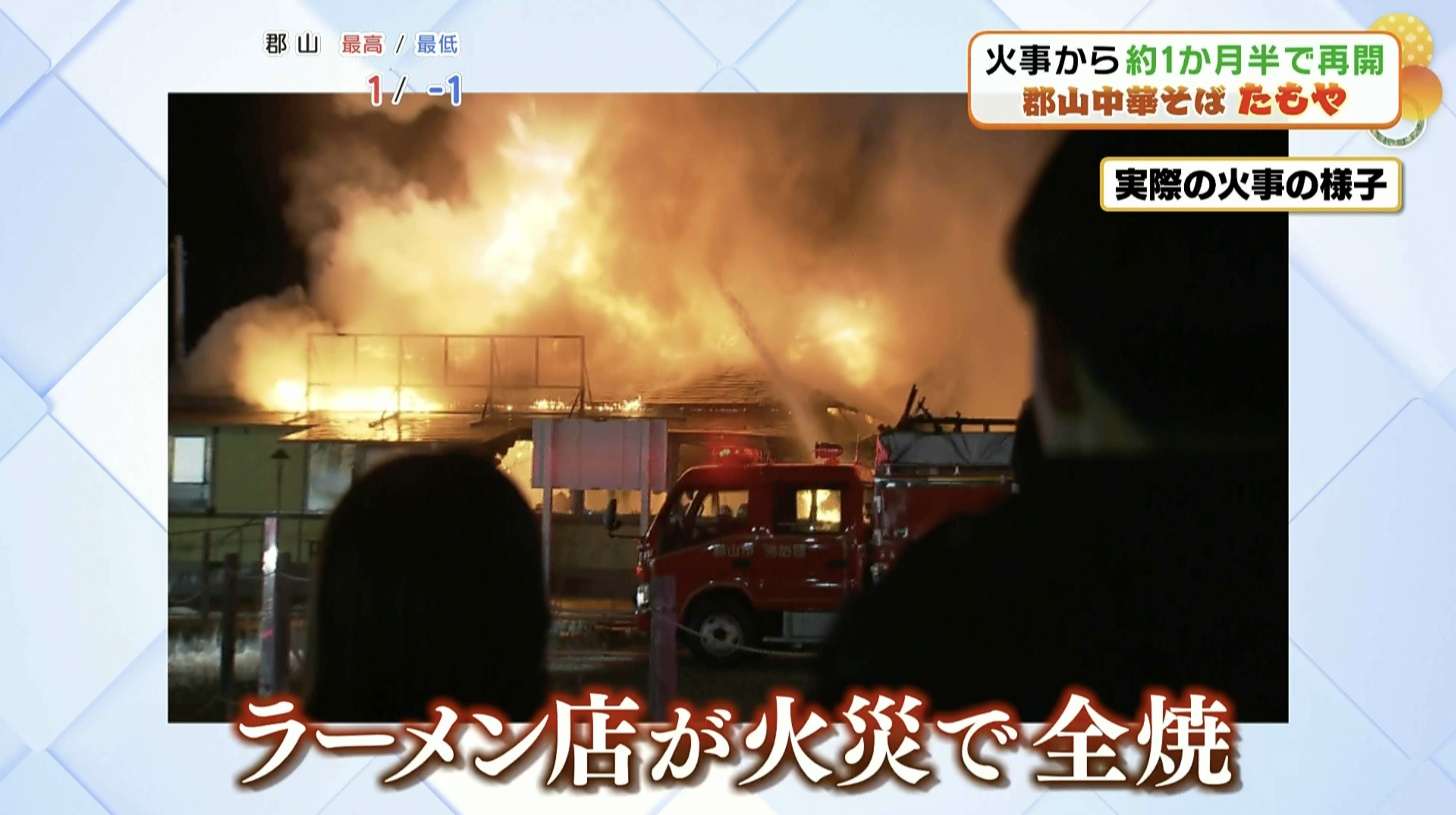 お店は営業ができない状況に