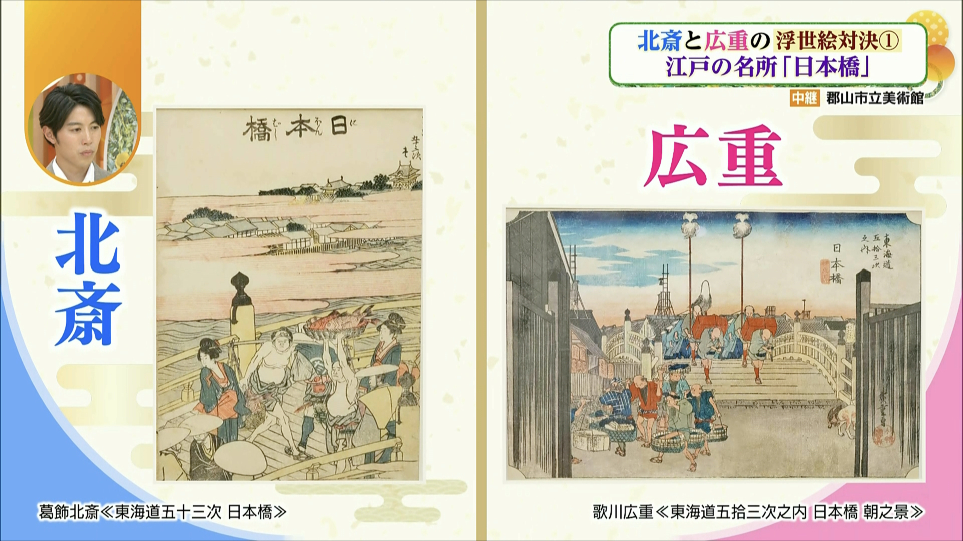 「日本橋」からの旅立ちの情景を描いた作品