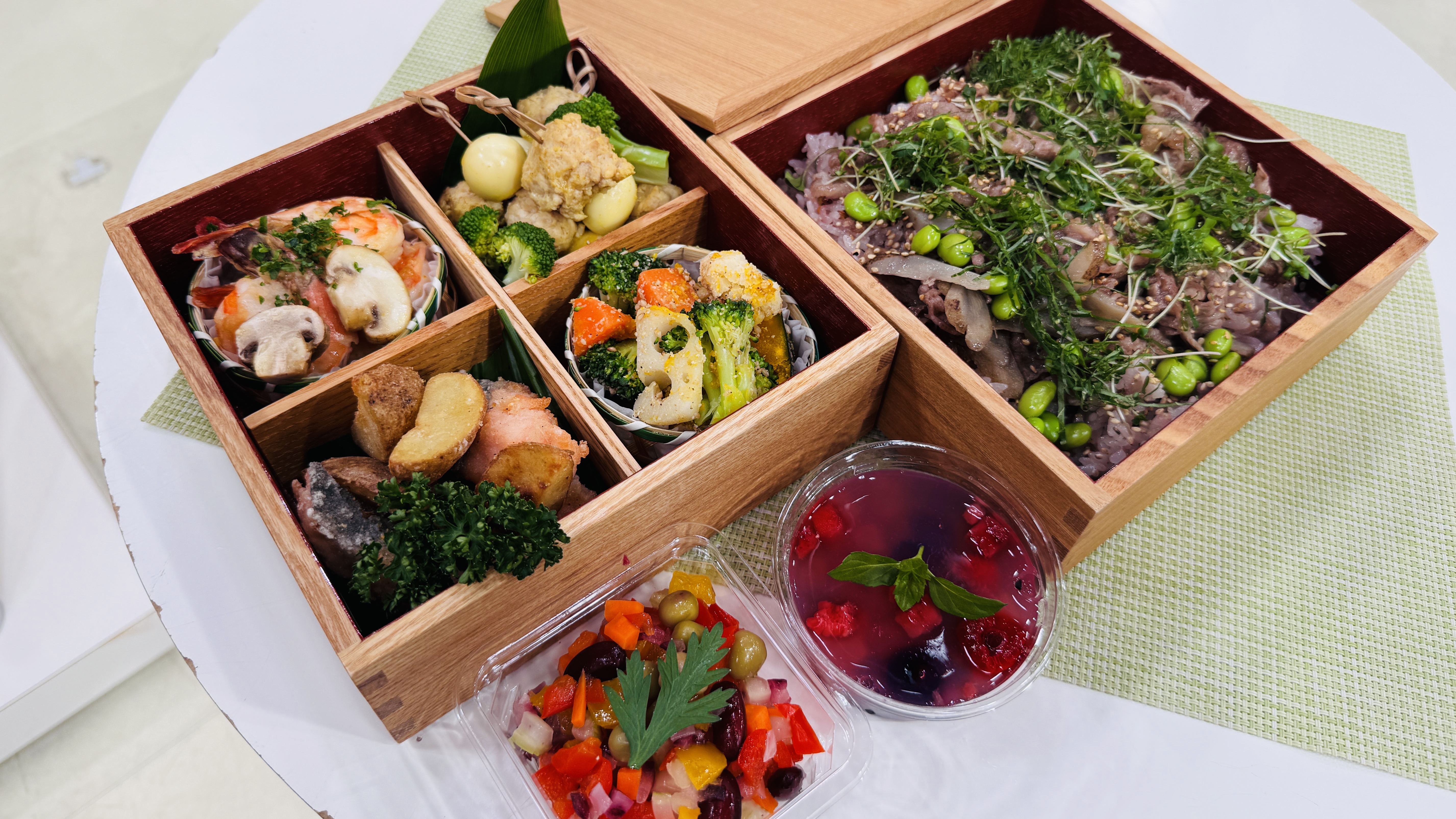 確認用　家庭画報 料理教室4 ランチスナックとおべんとう 親子でつくる“わが家のお弁当” 福島県から39組がオンラインで食育体験