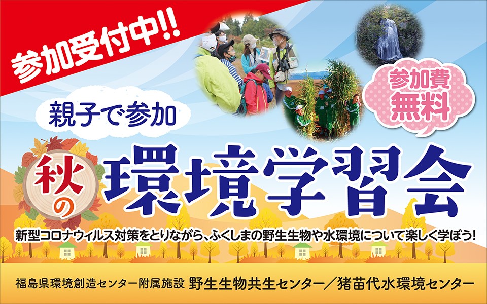 親子で参加 秋の環境学習会