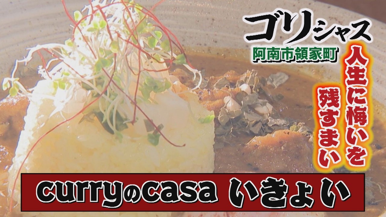 【ゴジカル！】ゴリシャス・Curryのcasa いきょい（阿南市領家町）