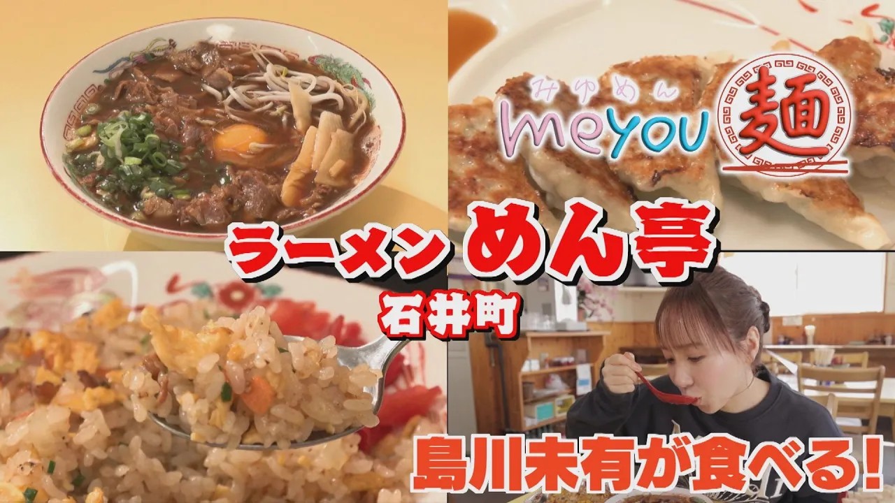 【ゴジカル！】me you 麺・ラーメンめん亭（石井町）