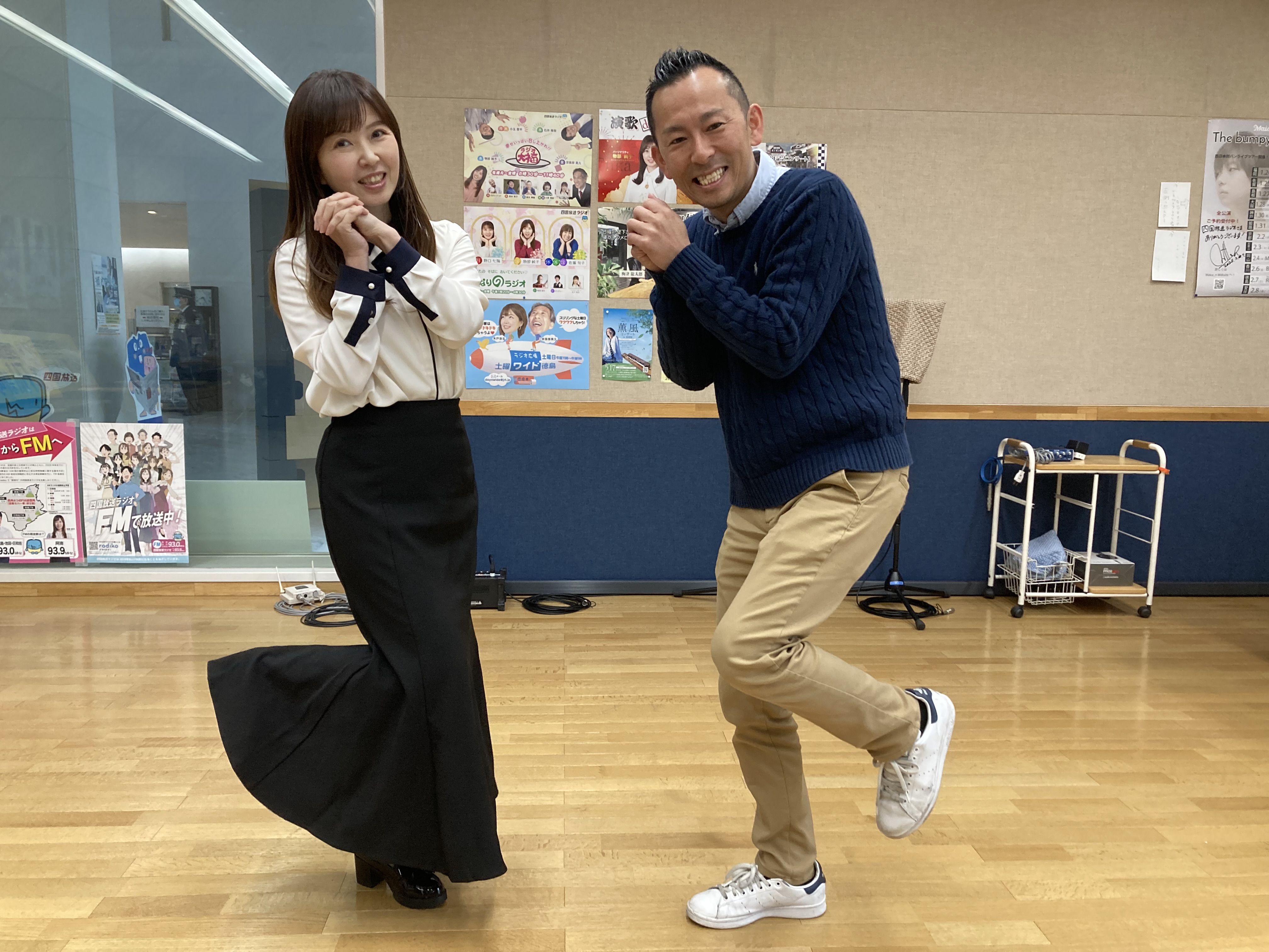 新年度もモリモリジュンジュンコンビをよろしくね😁