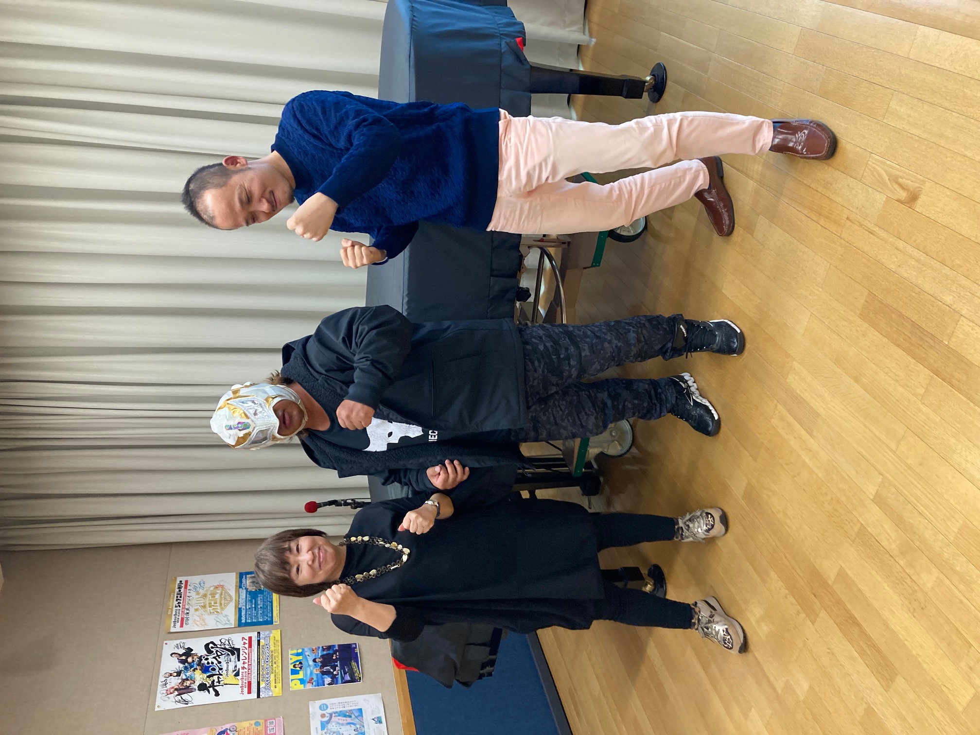 超電戦士バトレンジャ―選手と一緒に📸👊