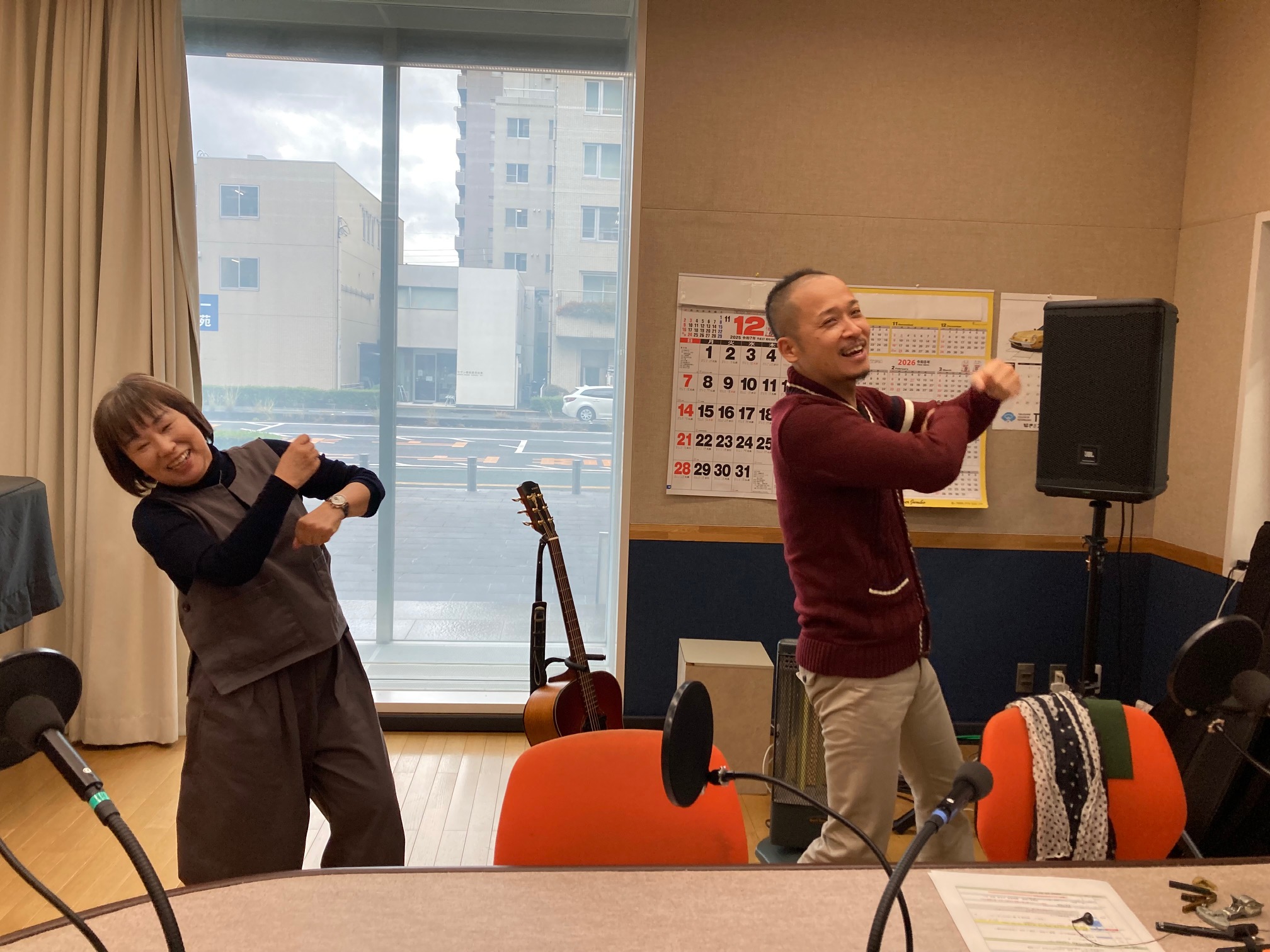 アドイケモードでダンスを踊るお2人🎶