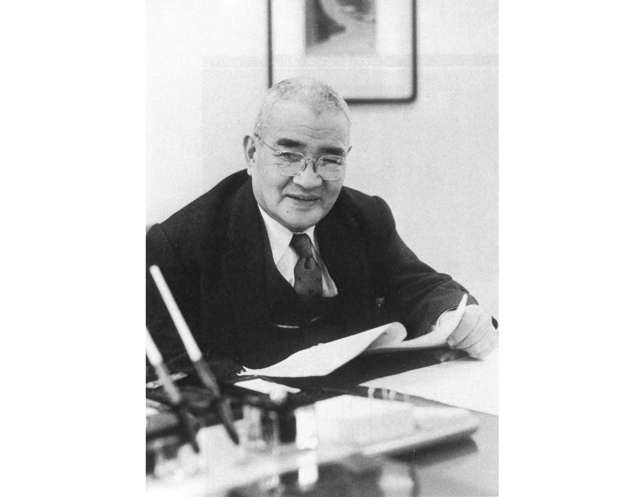 原安三郎の肖像画