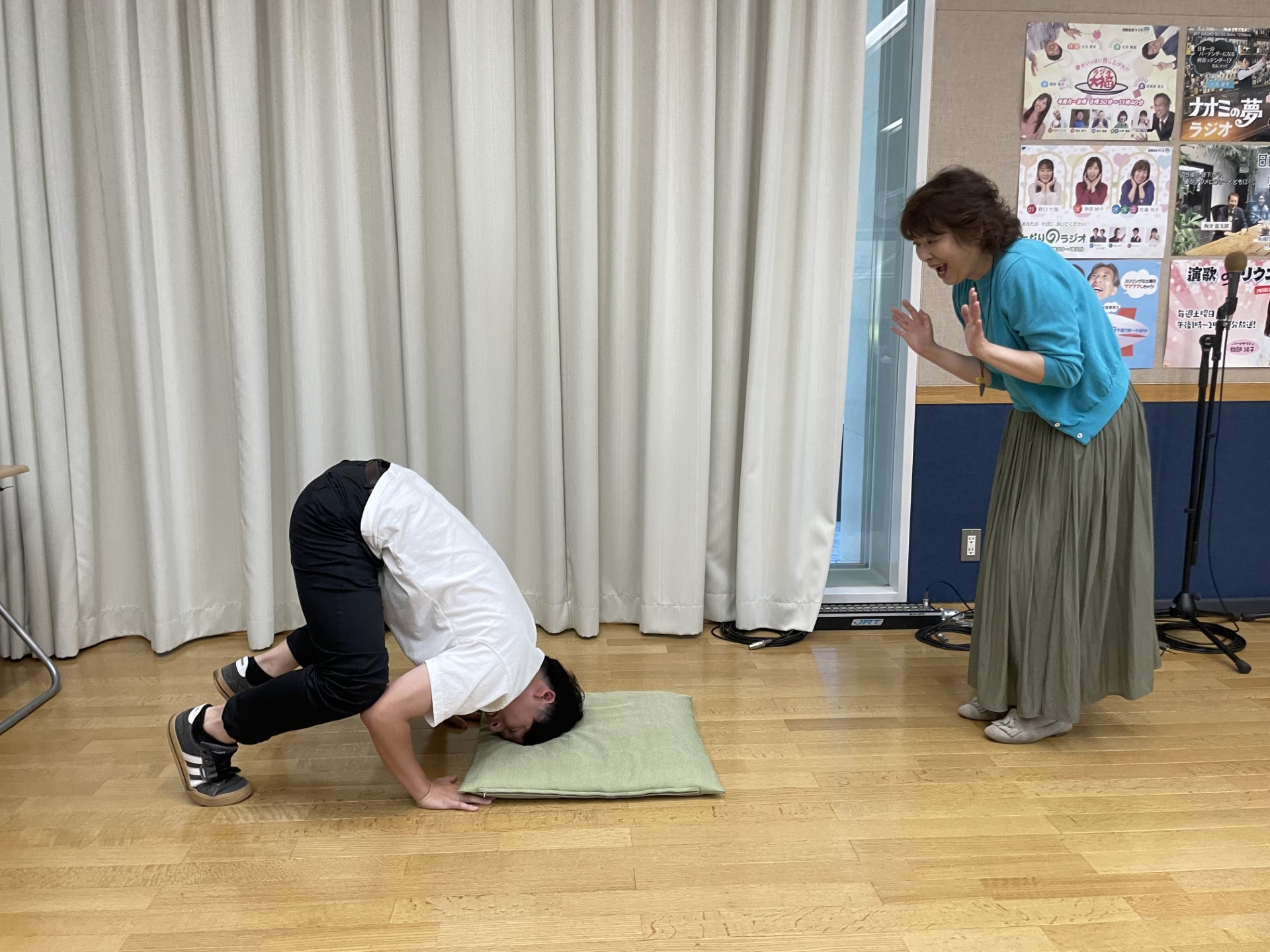 まだ出来ないヨガのポーズ😅大塚さんもびっくり！