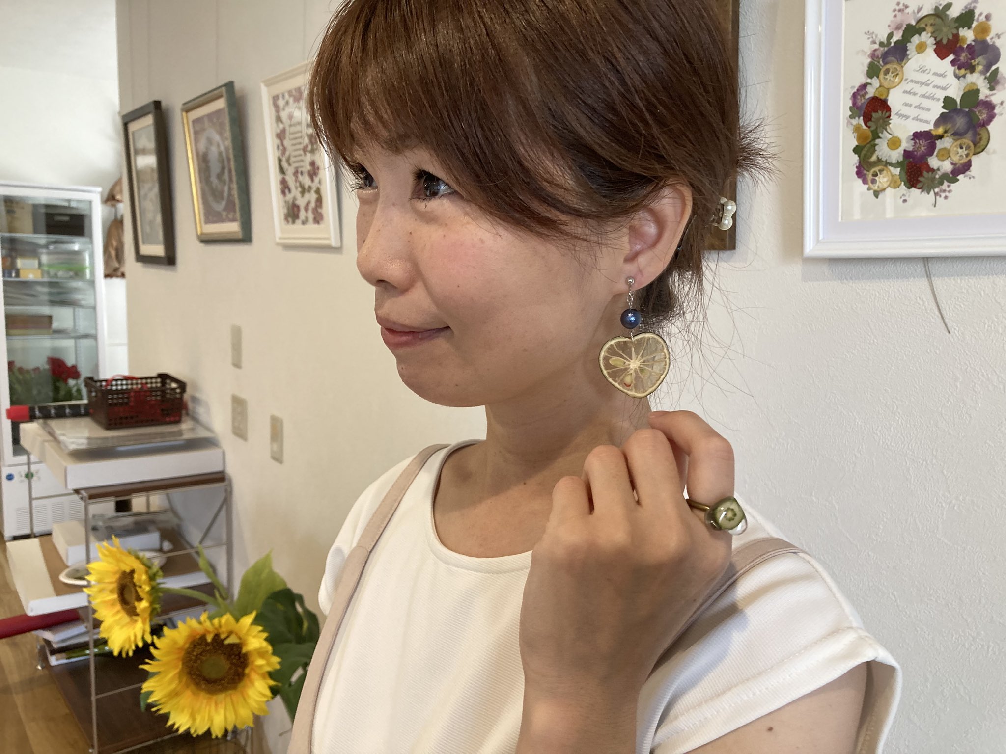 ハート型のすだちがかわいい💛