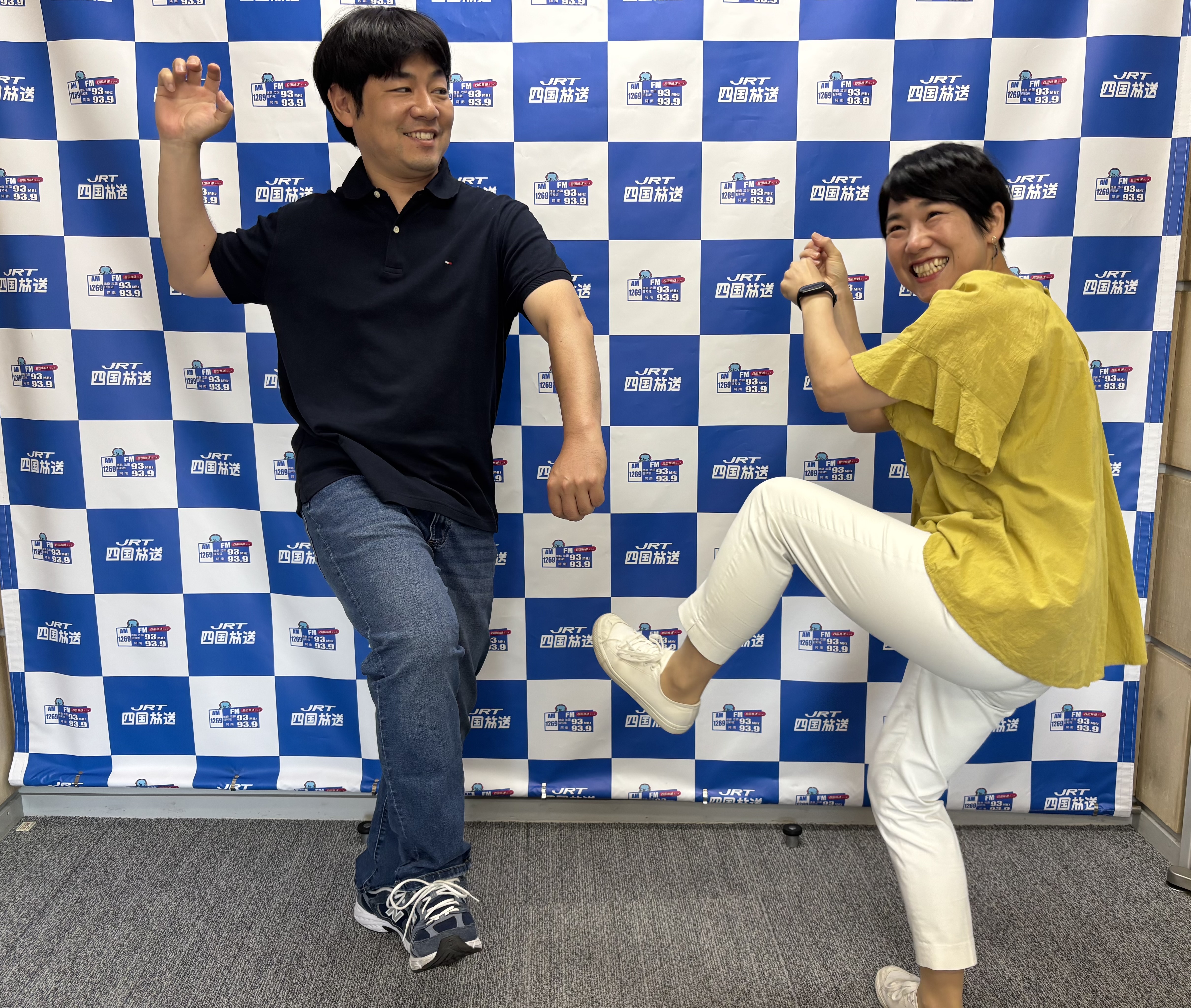 ピッチャー小玉さんとバッター宮本さん！