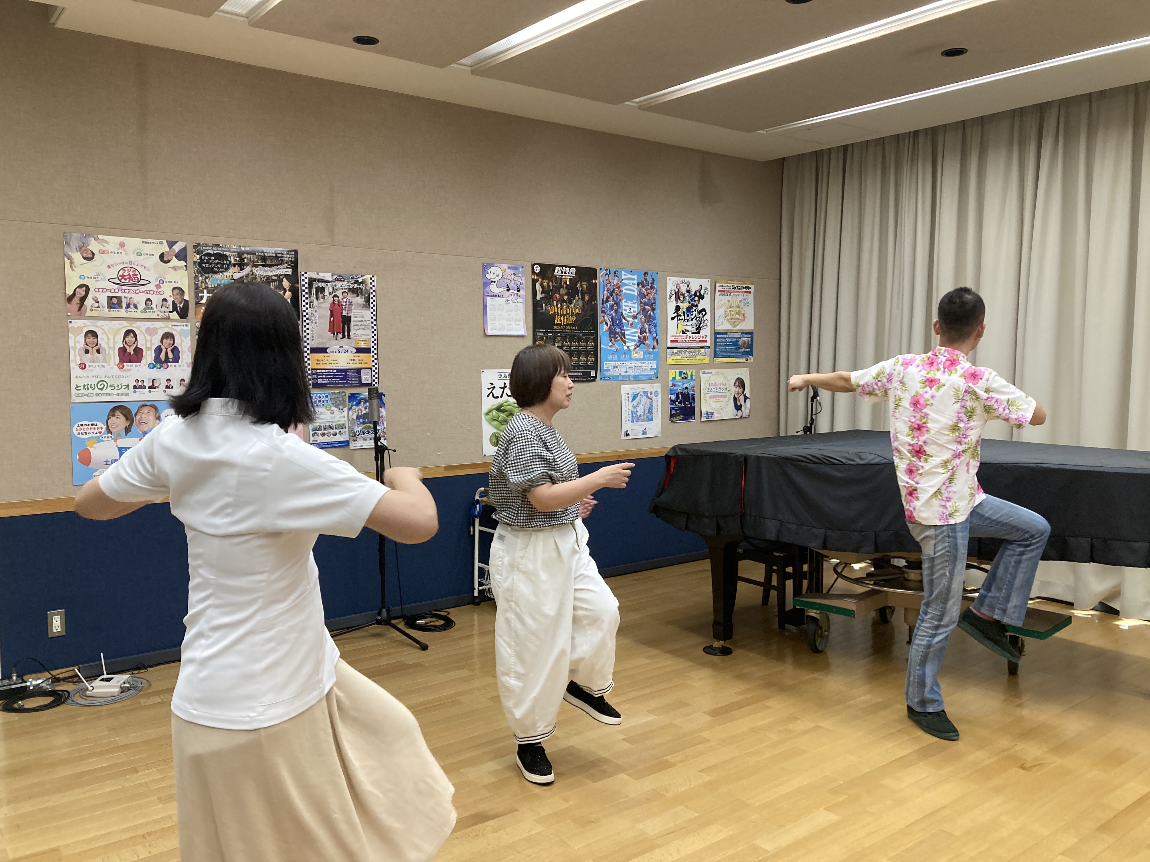 今日も体操しましたよー！！！