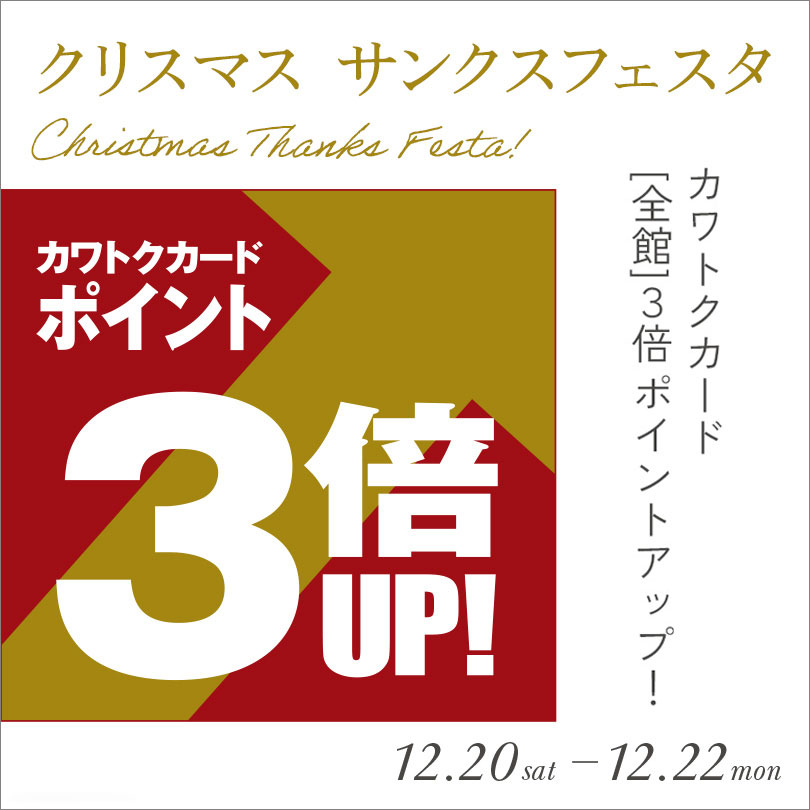 【予告】クリスマスサンクスフェスタ