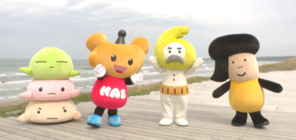 石川民放4局キャラクター