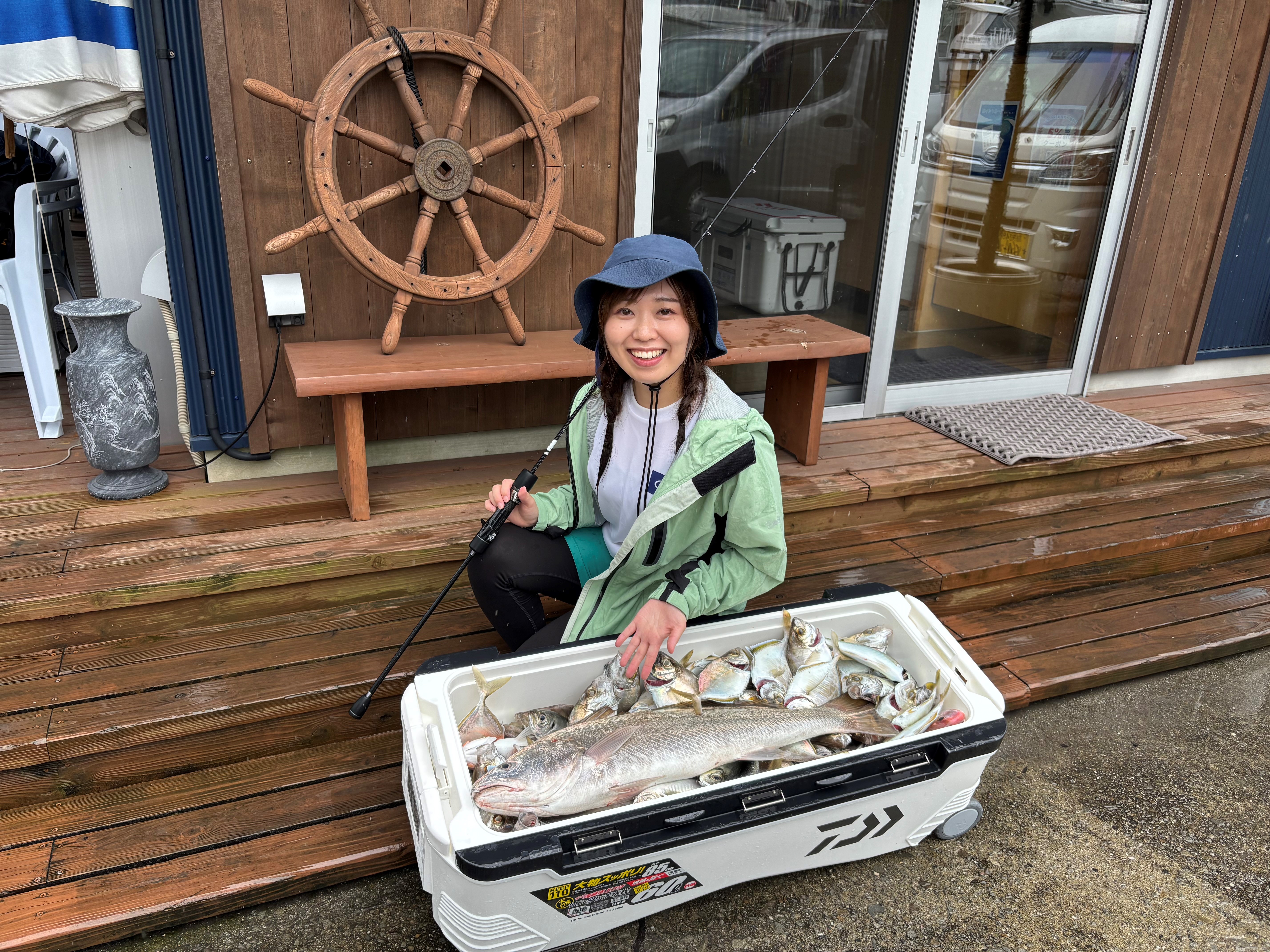 この日の船全体の釣果　