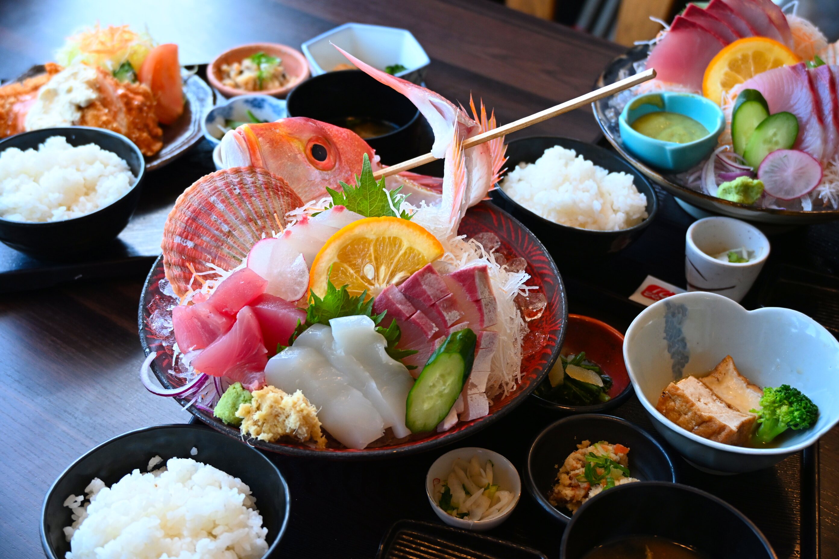 西村商店 市場レストラン 市場レストラン西村商店  魚ランチ 魚の美味しい店 魚ランチが食べられる店 高知人気店 