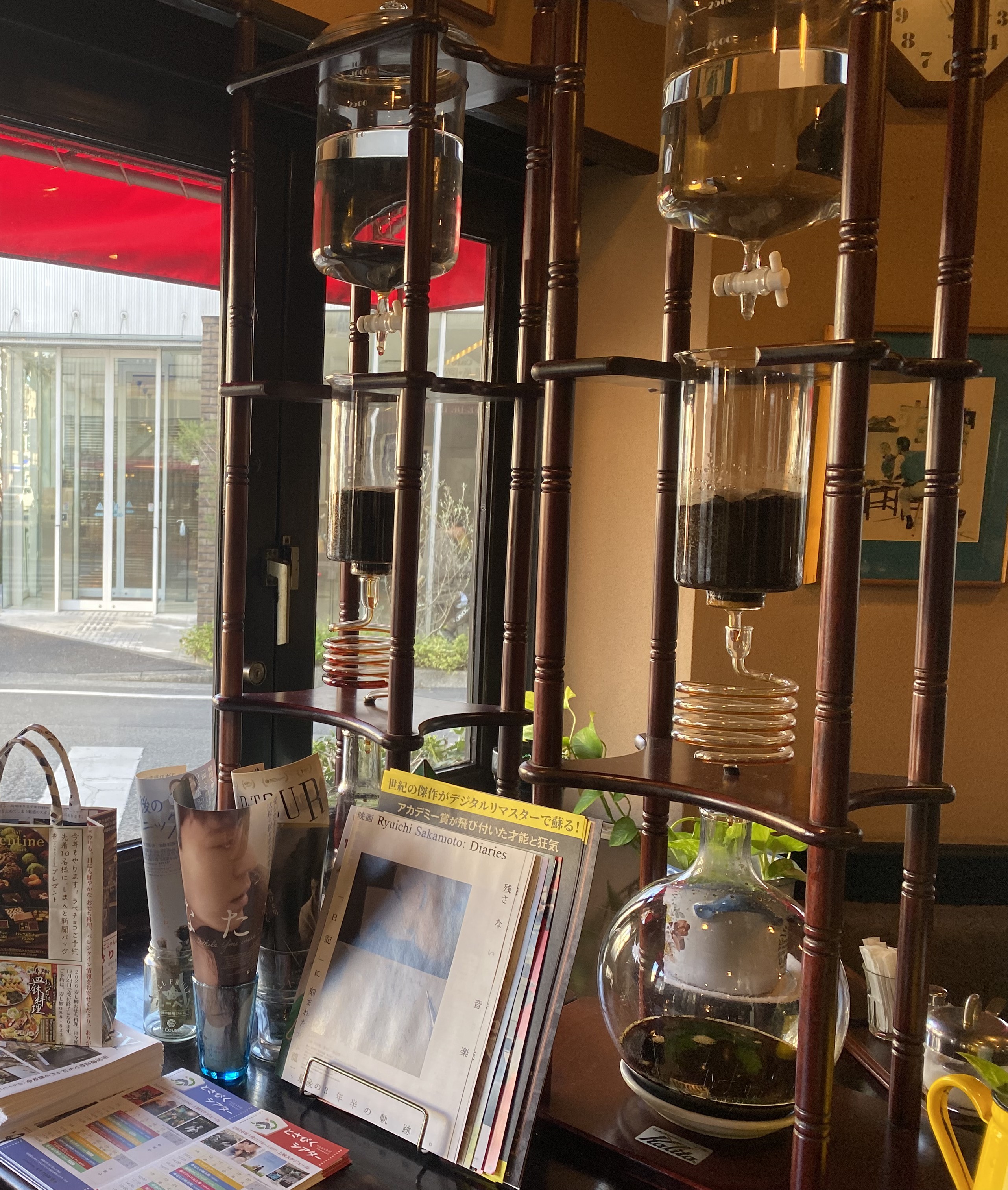 Cafe de LA PAIX カフェ・ド・ラペ はりまや町 高知県 カフェ 高知市 喫茶店 モーニング  水出しコーヒー