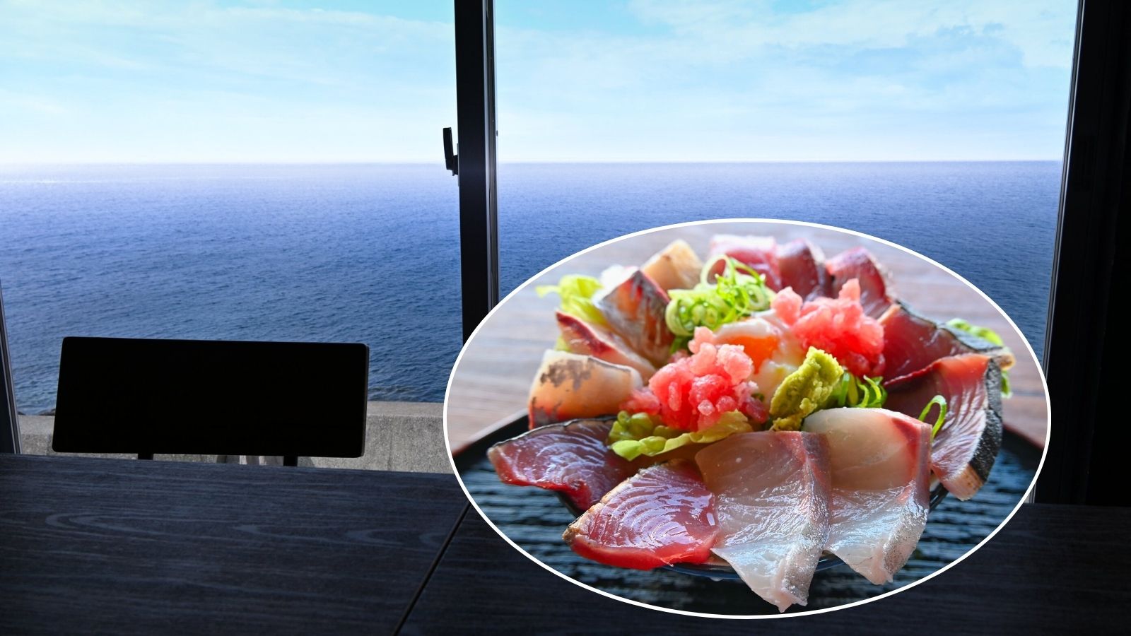 太平洋の絶景＆絶品の海鮮丼！「海辺の料理店  一音灯」高知県安芸市