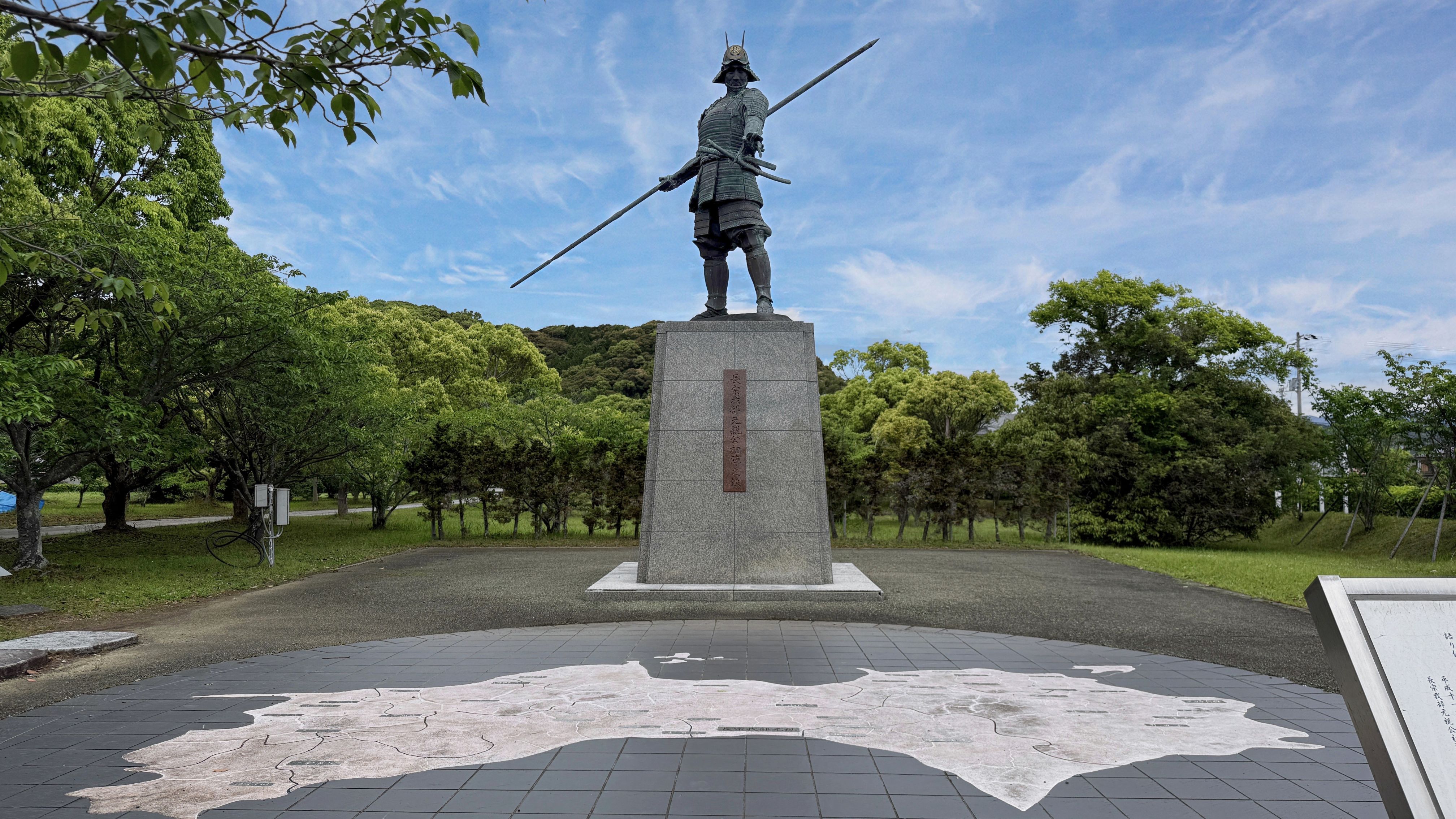 長宗我部元親 元親 元親像 高知歴史 長宗我部 高知歴史スポット 戦国BASARA 元親像 長宗我部元親像