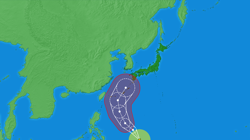 台風アジア広域