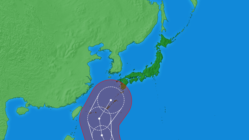 台風日本広域