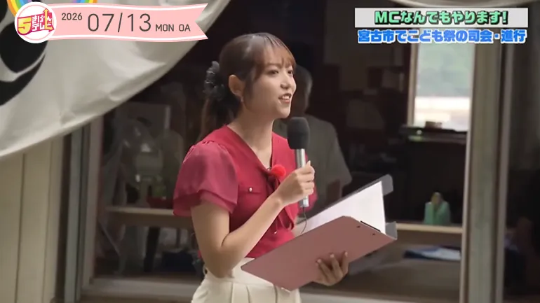 佐藤アナが「宵宮こども祭」の司会に！地域の笑顔があふれた夏のひととき